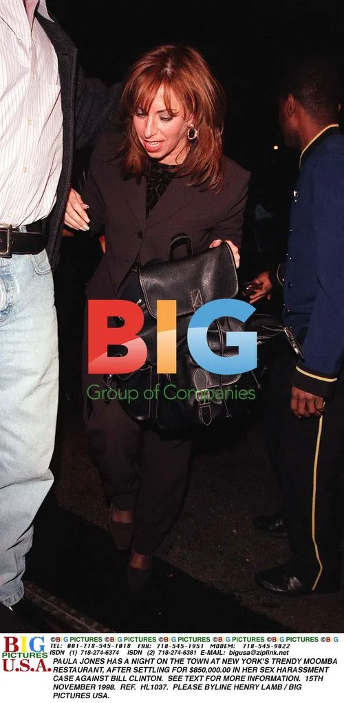 Paula Jones at Moomba Restaurant in New York