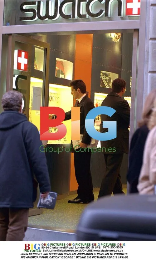 JOHN KENNEDY JNR Shopping in Milan