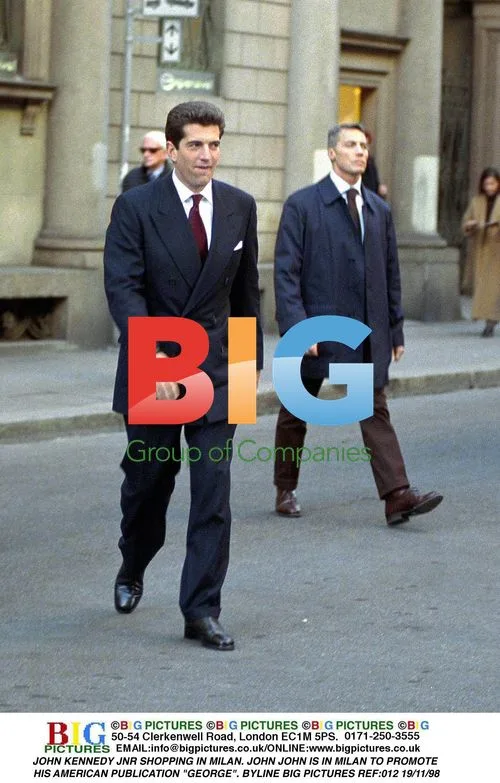John Kennedy Jr. Shopping in Milan