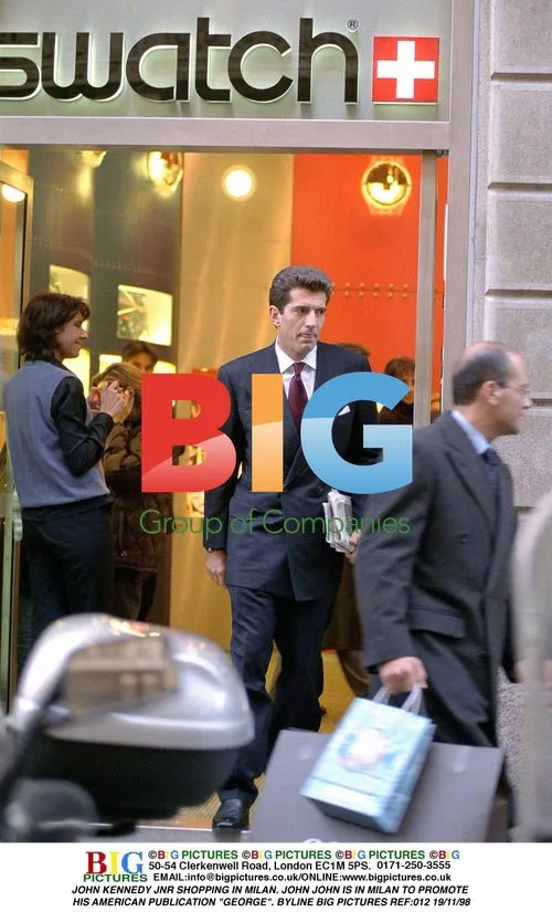 John Kennedy Jr. Shopping in Milan