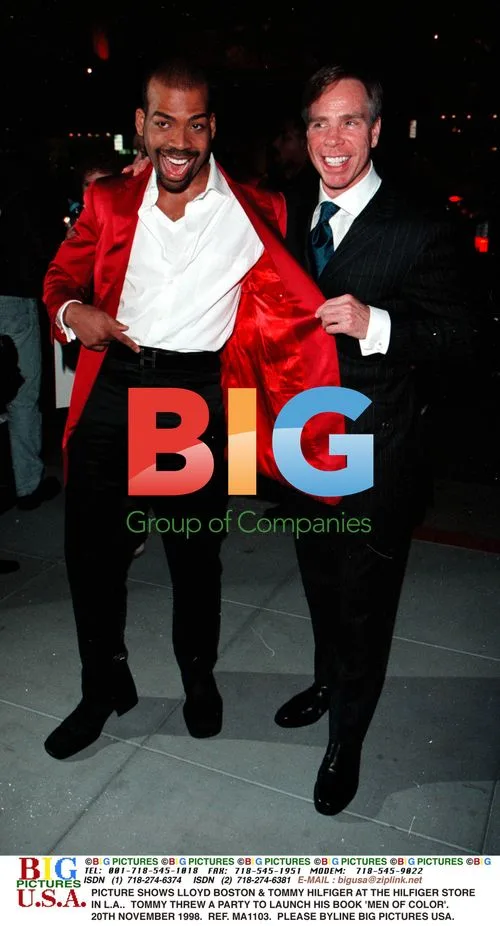 Tommy Hilfiger & Lloyd Boston at Book Launch