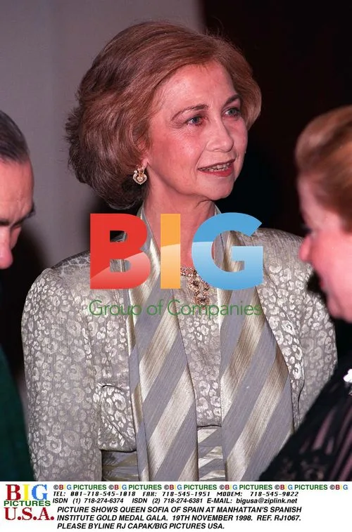 Queen Sofia at Spanish Institute Gala