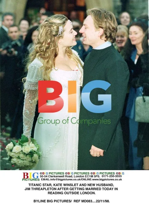 Kate Winslet and Jim Threapleton's Wedding