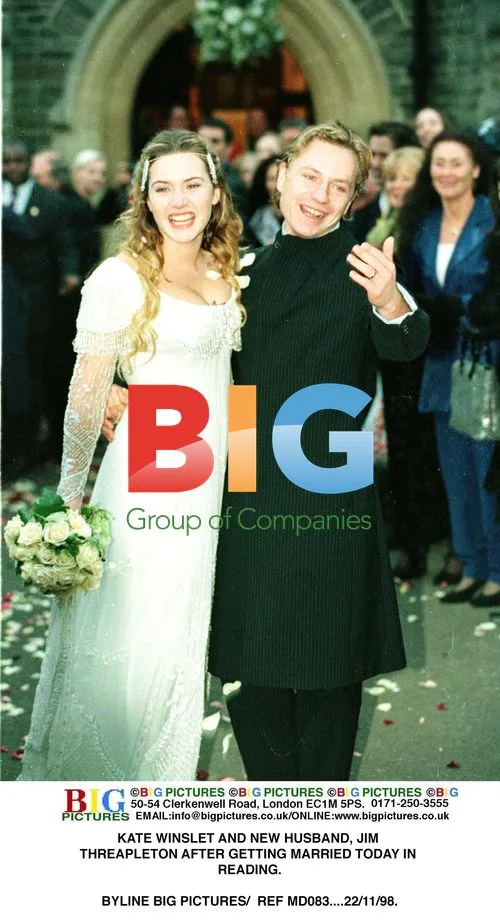 Kate Winslet and Jim Threapleton's Wedding