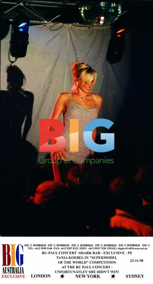 RuPaul at Shark Bar Concert