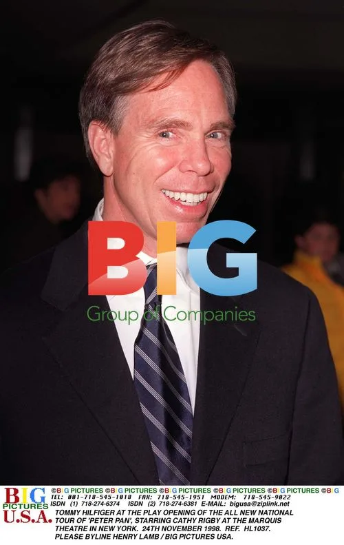Tommy Hilfiger at 'Peter Pan' play opening