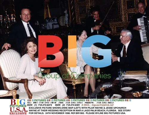 Pilar Wayne & New Husband Jessie Upchurch at Mar-a-Lago