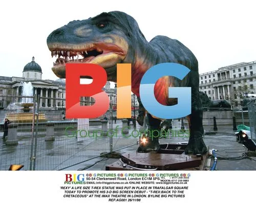 REXY T-Rex Statue in Trafalgar Square