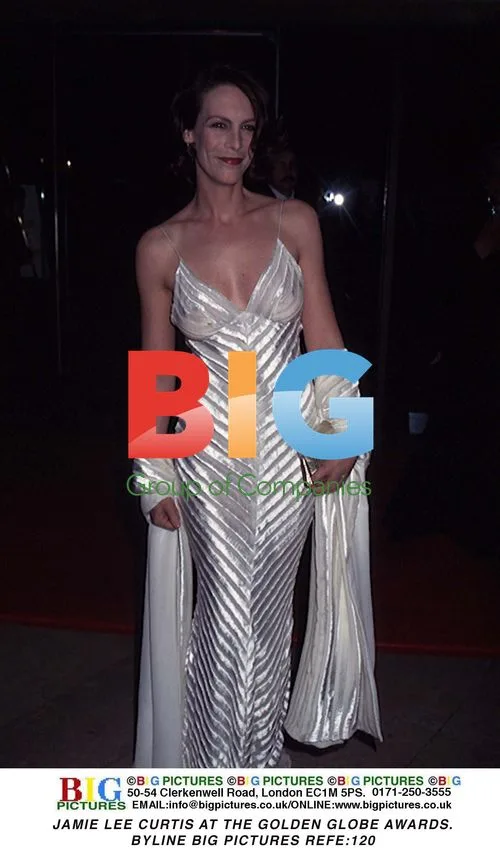 Jamie Lee Curtis at Golden Globes