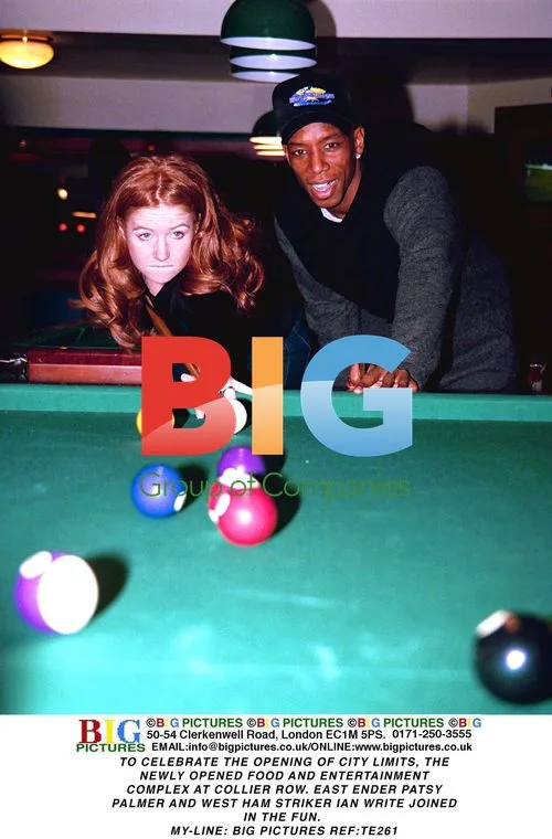 Patsy Palmer and Ian Write at City Limits Opening