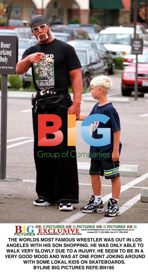 Hulk Hogan Spotted in LA with Son