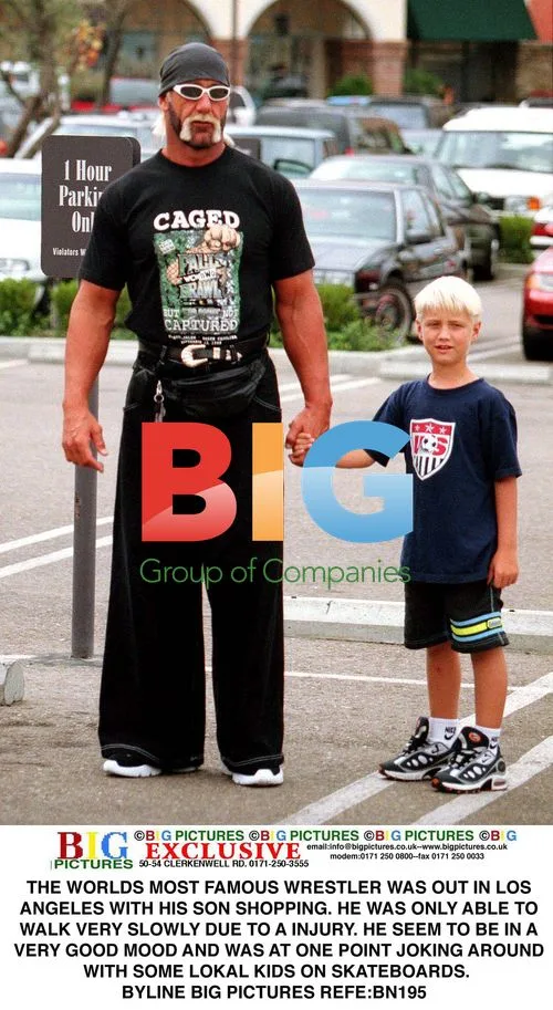 Hulk Hogan Out with Son in LA