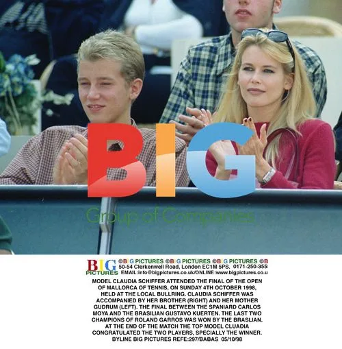 Claudia Schiffer at Mallorca Open Final