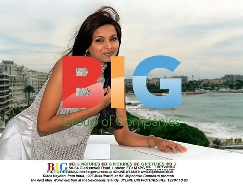 Diana Hayden at Mipcom in Cannes