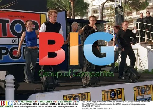 911 Performs at Top Of The Pops in Cannes