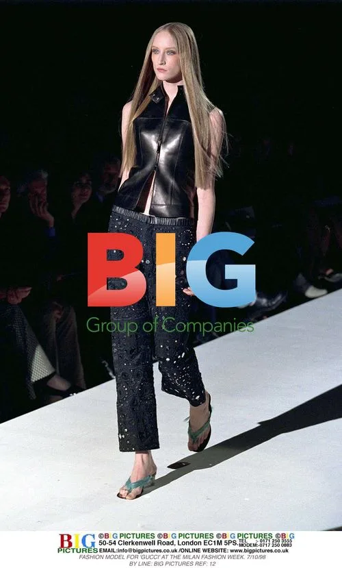 Fashion Model at Milan Fashion Week