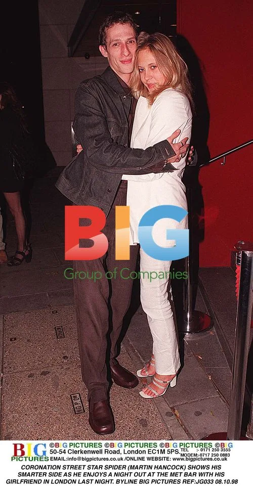 Martin Hancock Enjoys Night Out at Met Bar