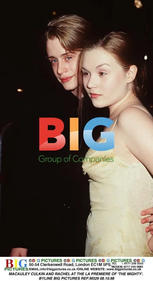 Macauley Culkin and Rachel at 'The Mighty' LA Premiere