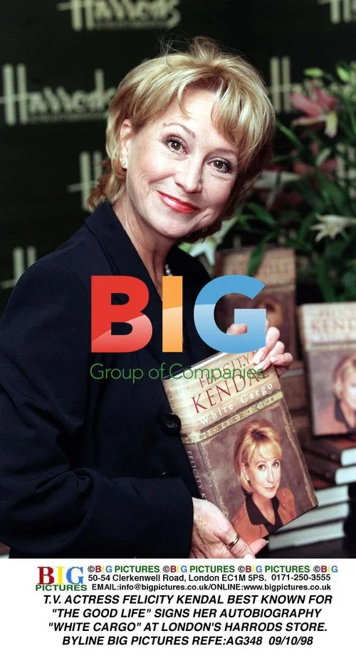 Felicity Kendal Signs Autobiography at Harrods