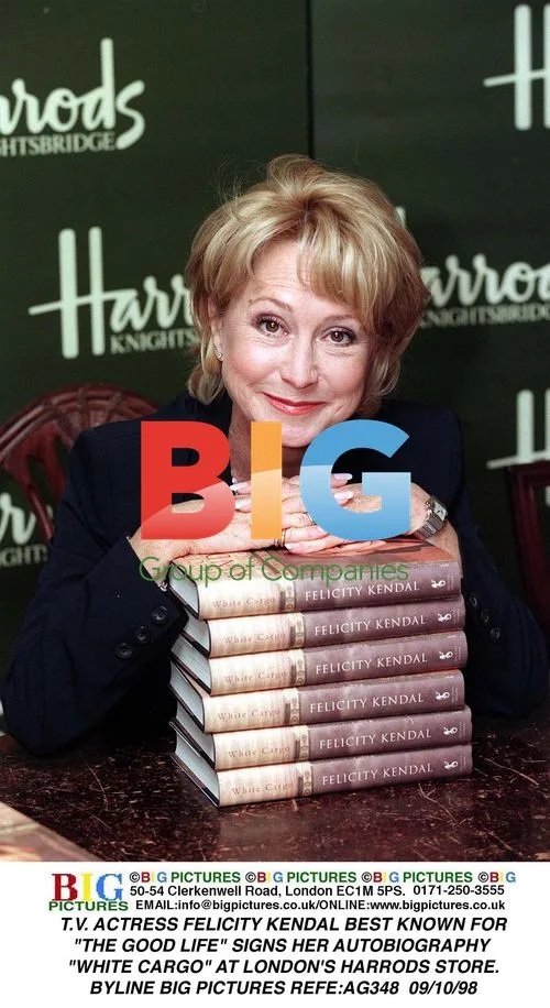 Felicity Kendal Signs Autobiography