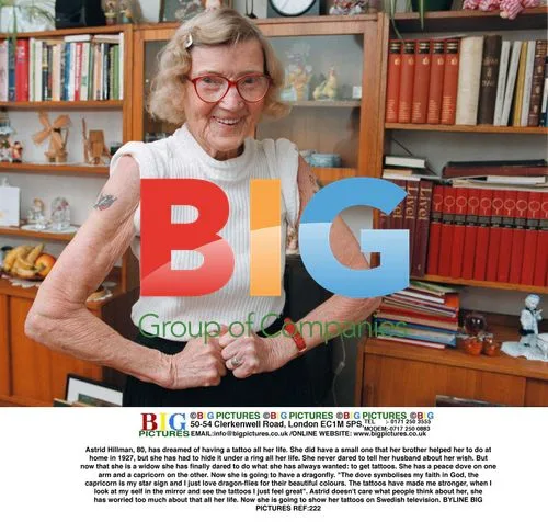 Astrid Hillman Gets Lifelong Tattoo Wish