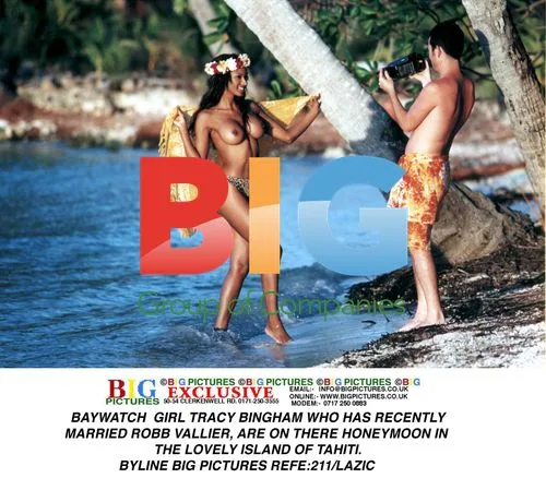 BAYWATCH Star Tracy Bingham on Tahiti Honeymoon