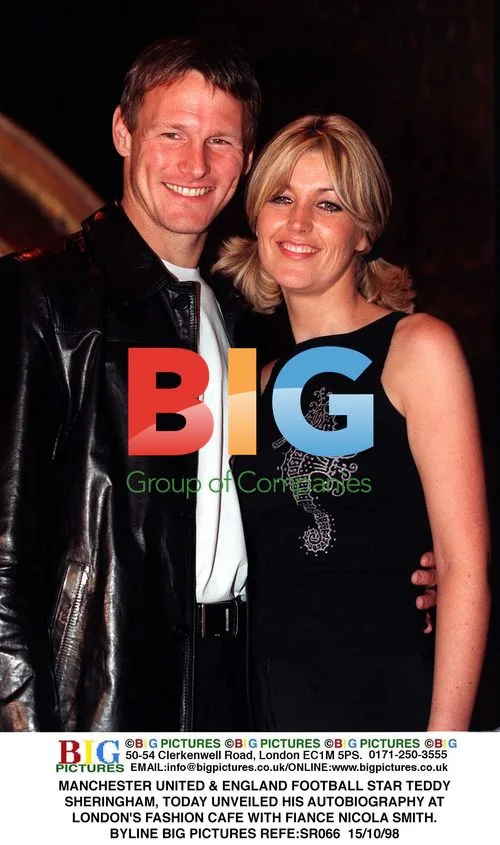 Teddy Sheringham Unveils Autobiography at Fashion Cafe