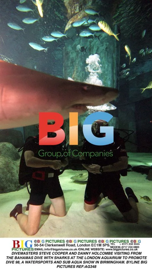 Divers Visit London Aquarium to Promote Dive Show
