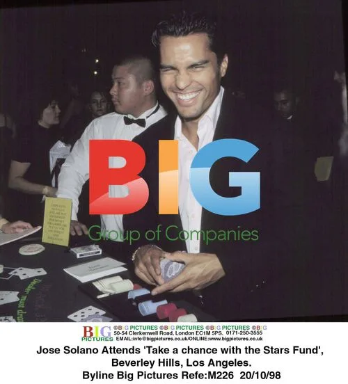 Jose Solano Attends 'Take a chance with the Stars Fund'