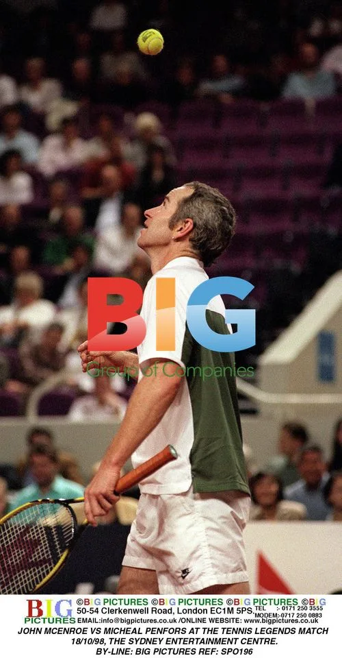 John McEnroe vs Michael Penfors Tennis Match
