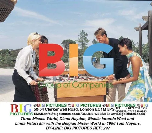 Misses World with Mister World in 1996