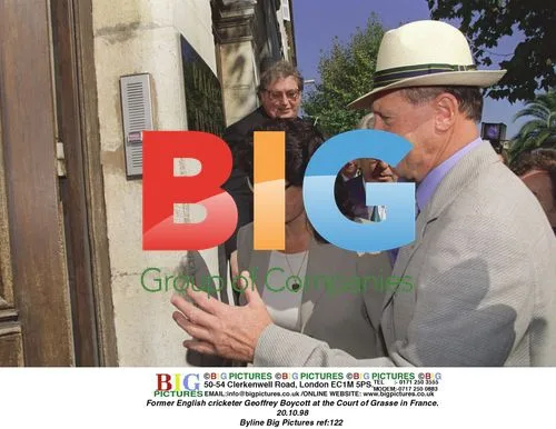 Geoffrey Boycott at Court of Grasse, France
