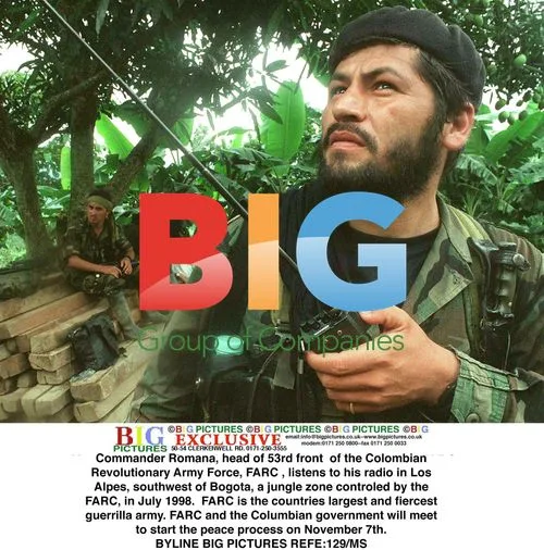 FARC Commander Romana in Los Alpes, Colombia