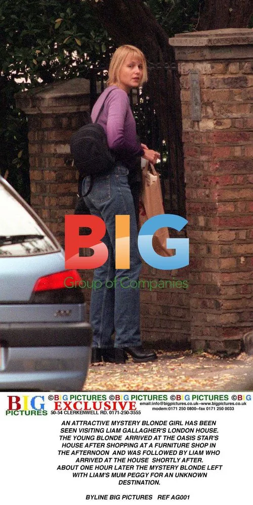 Liam Gallagher Seen with Mystery Blonde