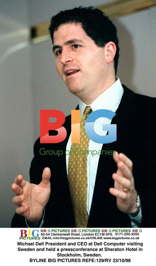 Michael Dell CEO at Dell Conference in Sweden