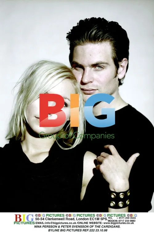 NINA PERSSON & PETER SVENSSON of THE CARDIGANS
