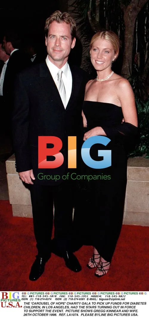 Gregg Kinnear and Wife at Carousel of Hope Gala