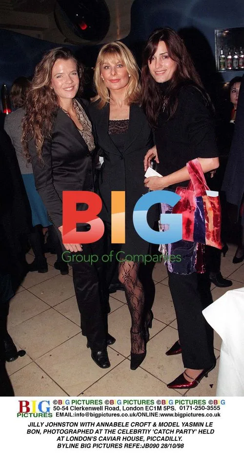 JILLY JOHNSTON, ANNABELE CROFT & YASMIN LE BON