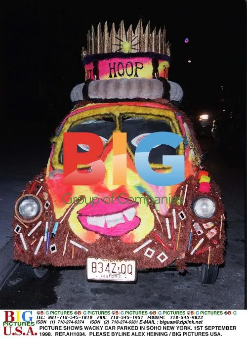 Wacky Car Parked in Soho, NYC