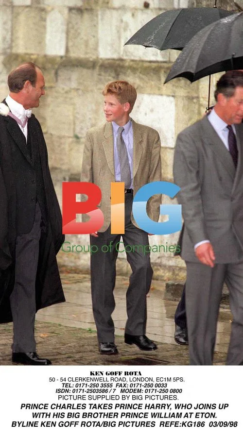 Prince Harry Joins Prince William at Eton