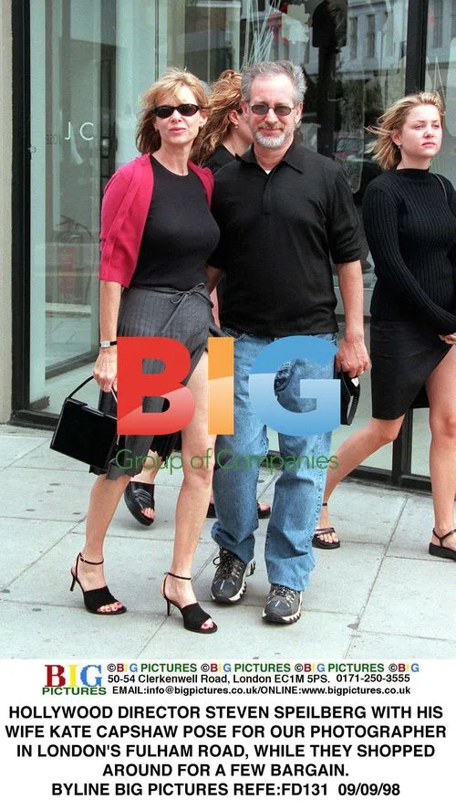 Steven Spielberg and Kate Capshaw Shop in London