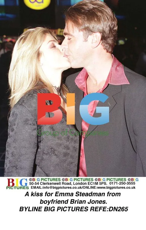 Emma Steadman Kissed by Boyfriend Brian Jones