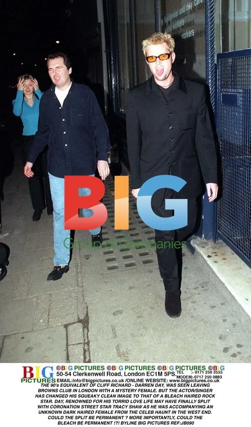 Darren Day Spotted Leaving London Club