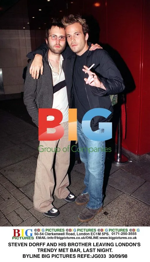 Steven Dorff and Brother Leaving Met Bar