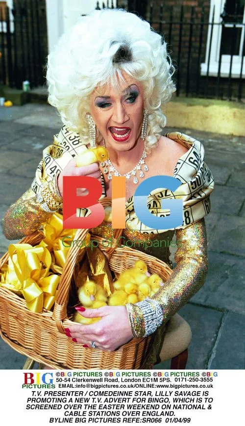 Lilly Savage promotes new Bingo TV advert
