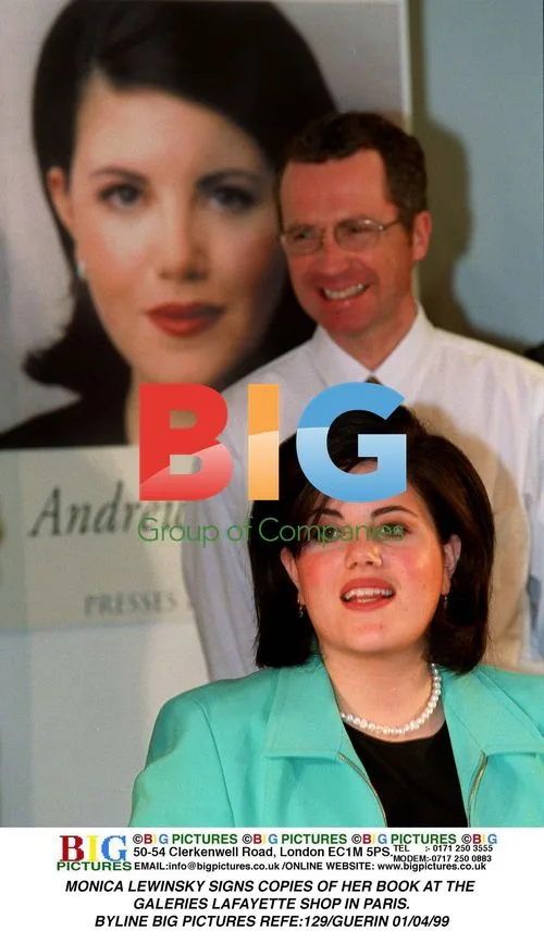 MONICA LEWINSKY BOOK SIGNING IN PARIS