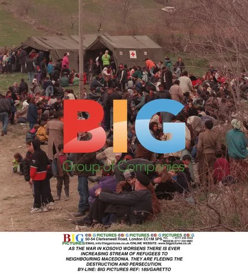 Kosovo War Refugees in Macedonia