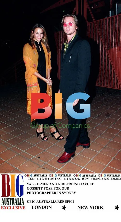 Val Kilmer and girlfriend Jaycee Gossett in Sydney