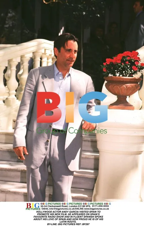 Andy Garcia Promotes New Film in Spain