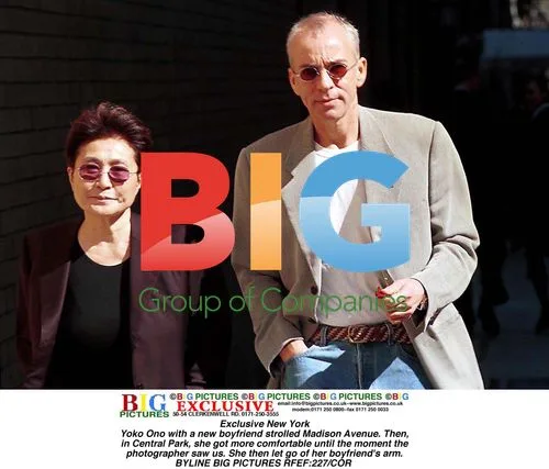 Yoko Ono with New Boyfriend in NYC